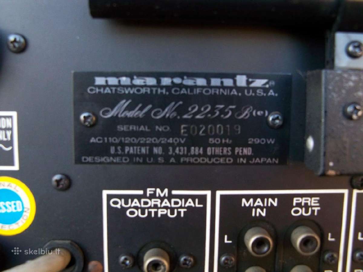 Marantz 2235b. Pm 84. 310. Onkyo A 8650. 8250. - nuotraukos Nr. 6