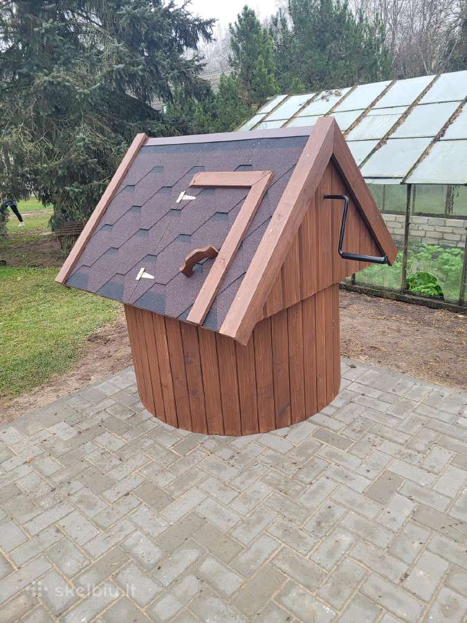 Šulinio apdaila, šulinio stogeliai - nuotraukos Nr. 16