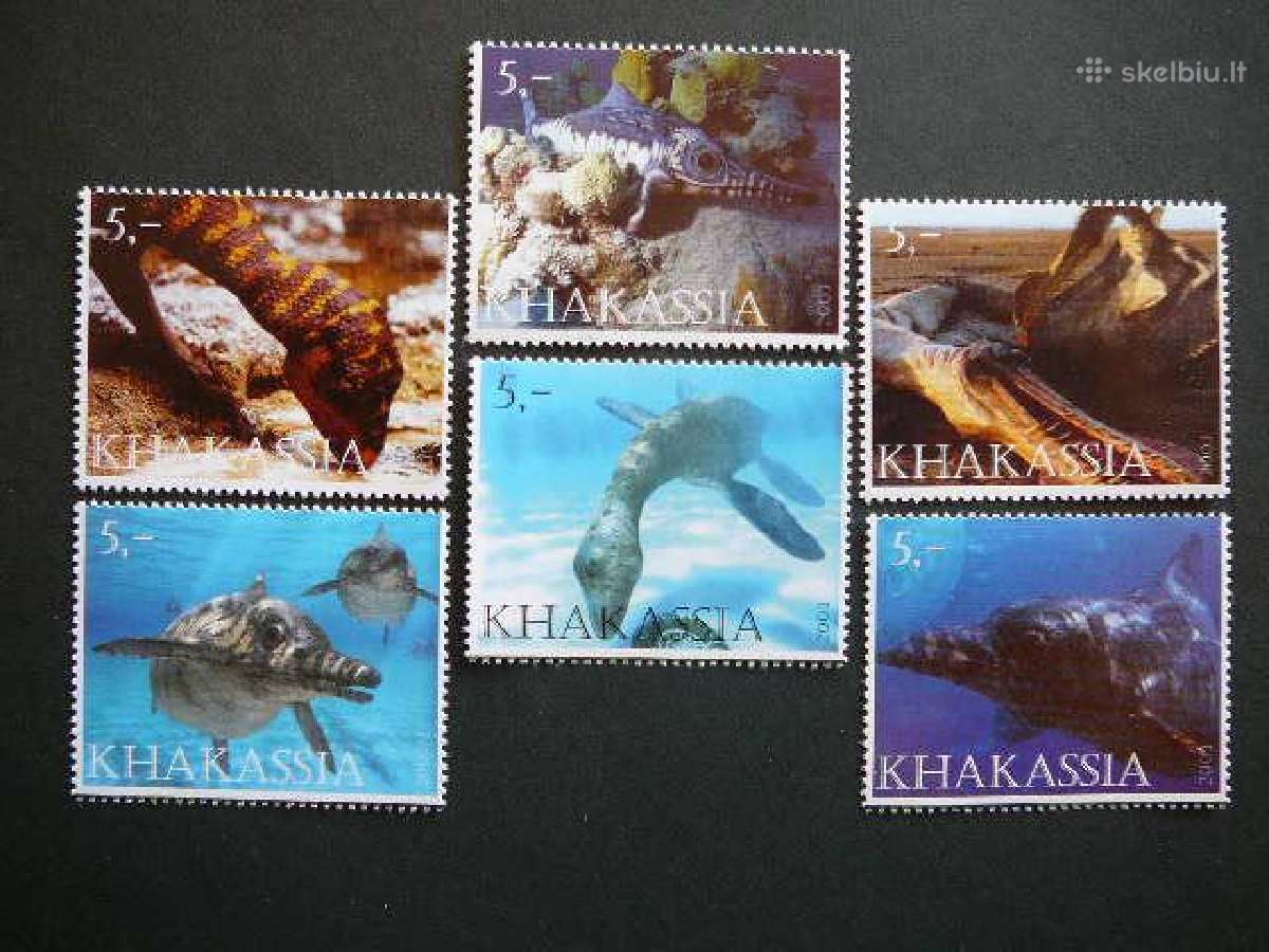Dinozaurai Chakasija (R) 2003 svarus chk241