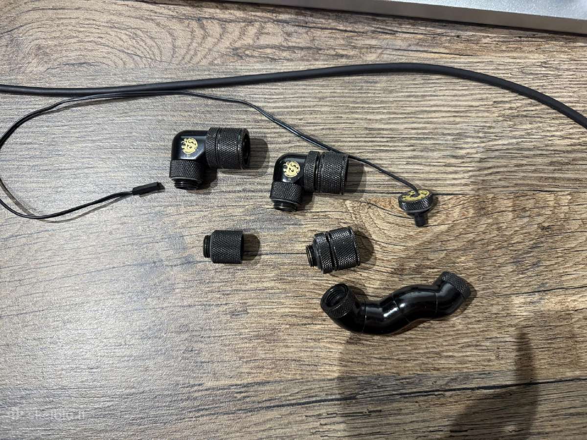Bitspower watercooling fittings 16/10 matt black - nuotraukos Nr. 4