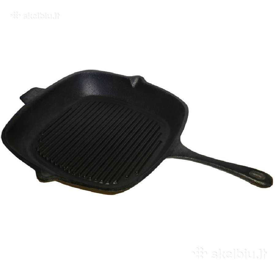 Ketaus keptuvės, puodai, troškintuvai, kazanai - nuotraukos Nr. 3