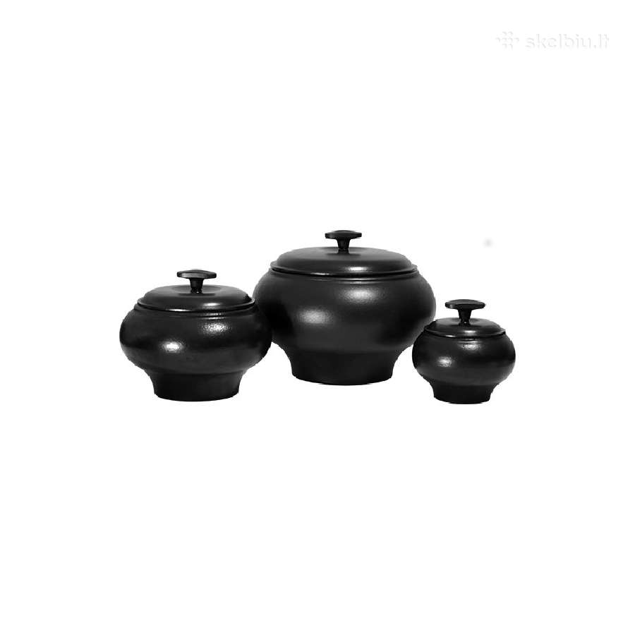 Ketaus keptuvės, puodai, troškintuvai, kazanai - nuotraukos Nr. 6