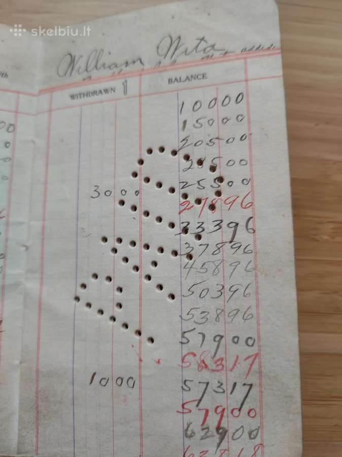 Amerikos Lietuvės banko knygelė. JAV. Mičiganas - nuotraukos Nr. 3