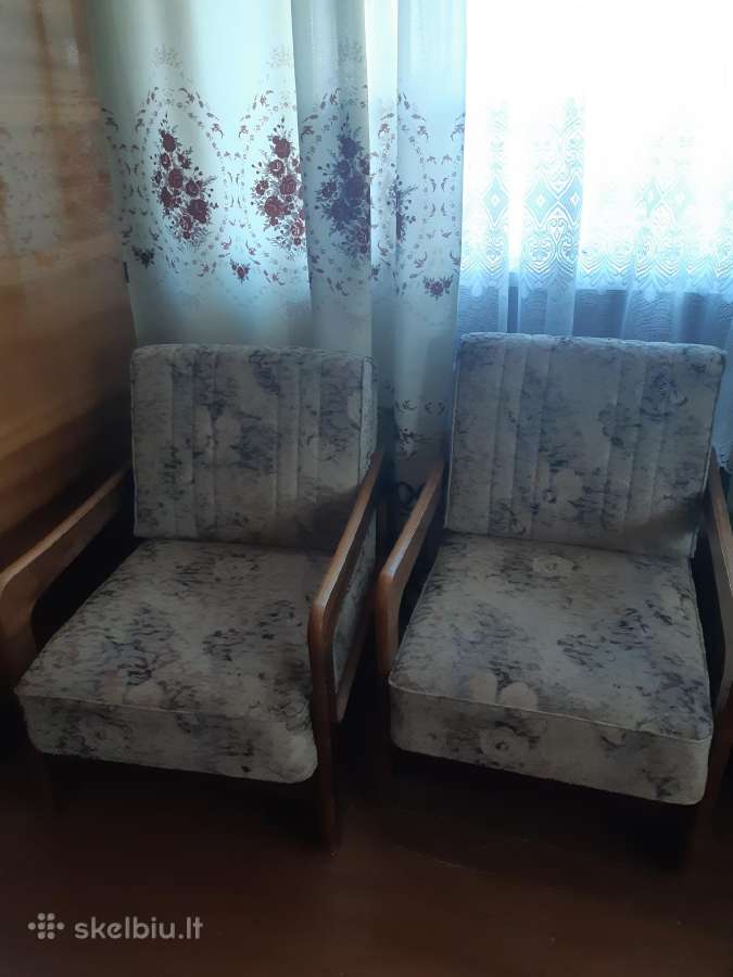 Foteliai ir sofa-lova