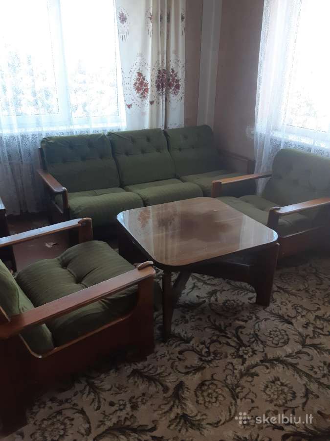 Minkštų baldų komplektas