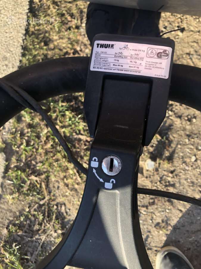 2-thule 940,922. 2ju dviracių laikiklis,rakinamas - nuotraukos Nr. 13