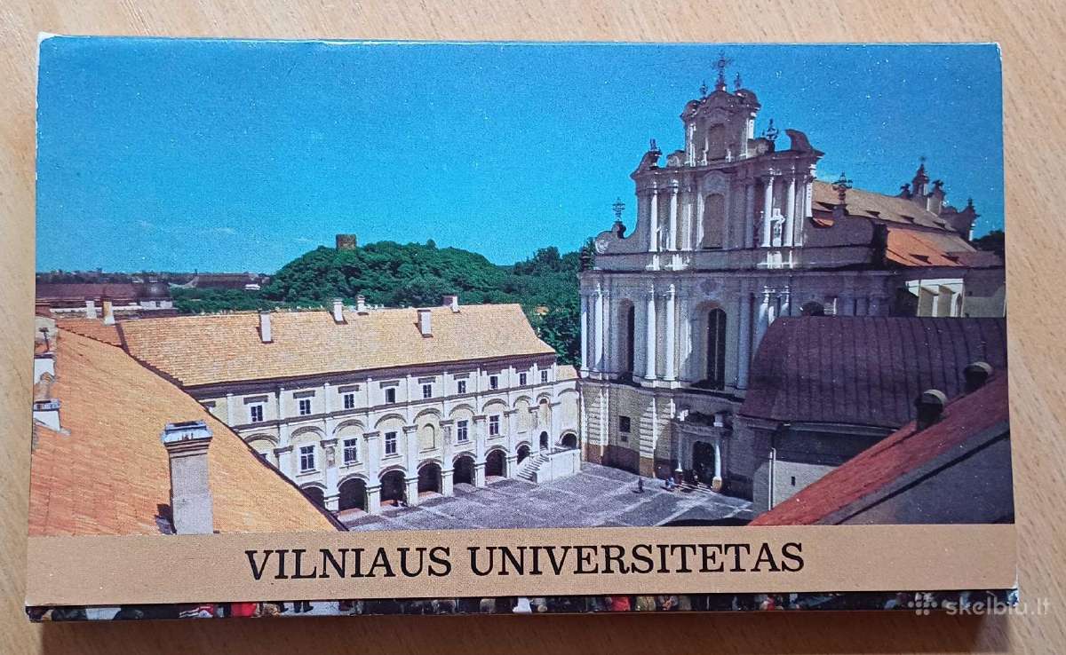 Atvirukų rinkinys Vilniaus universitetas 1982 m.