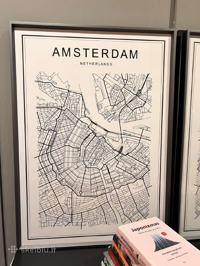 Posteris-plakatas Amsterdam