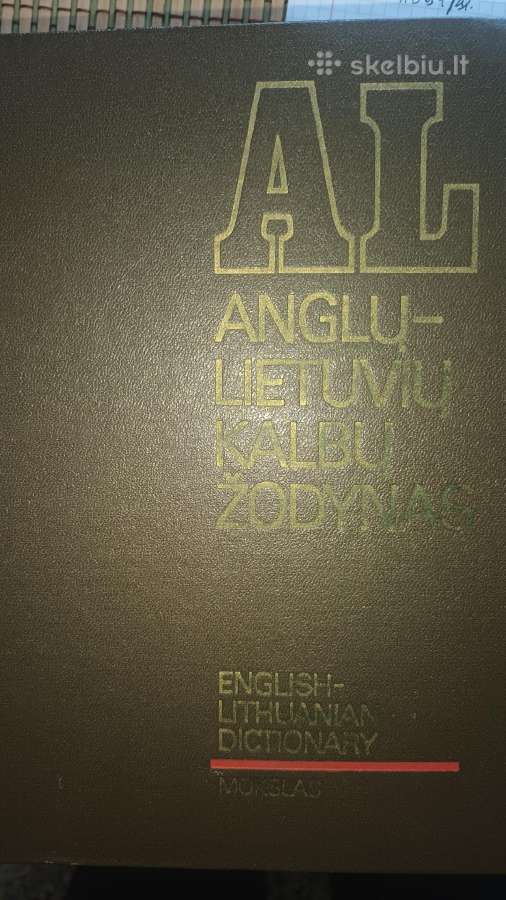Anglų-lietuvių kalbos žodynas