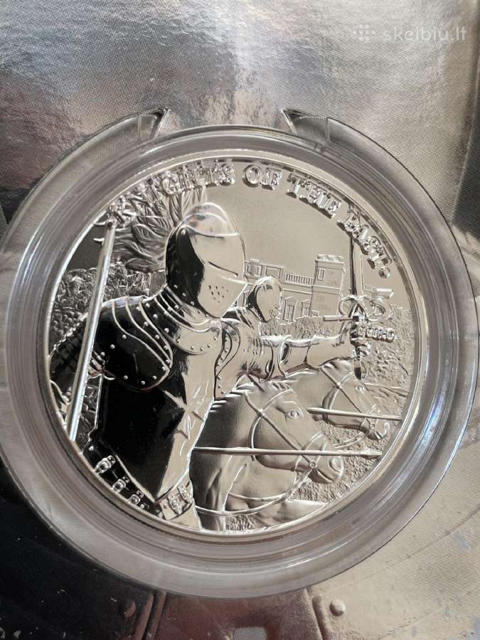 Knights of the Past 1oz 999 - nuotraukos Nr. 6