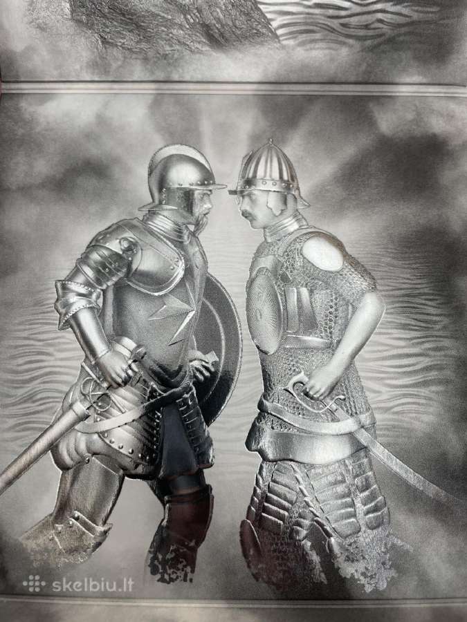 Knights of the Past 1oz 999 - nuotraukos Nr. 9