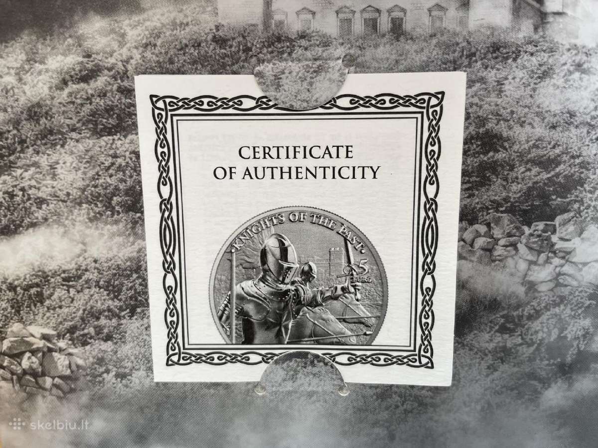 Knights of the Past 1oz 999 - nuotraukos Nr. 10