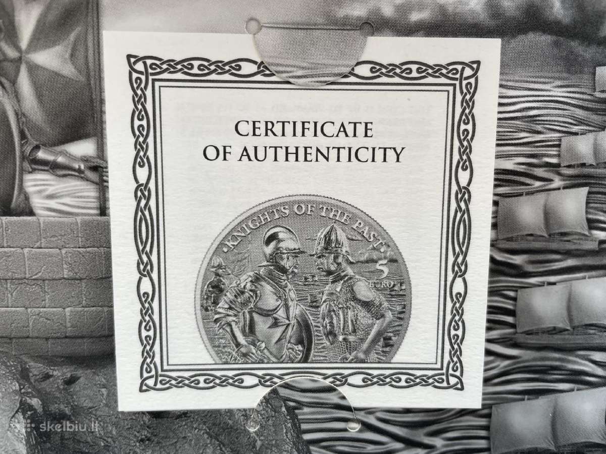 Knights of the Past 1oz 999 - nuotraukos Nr. 11