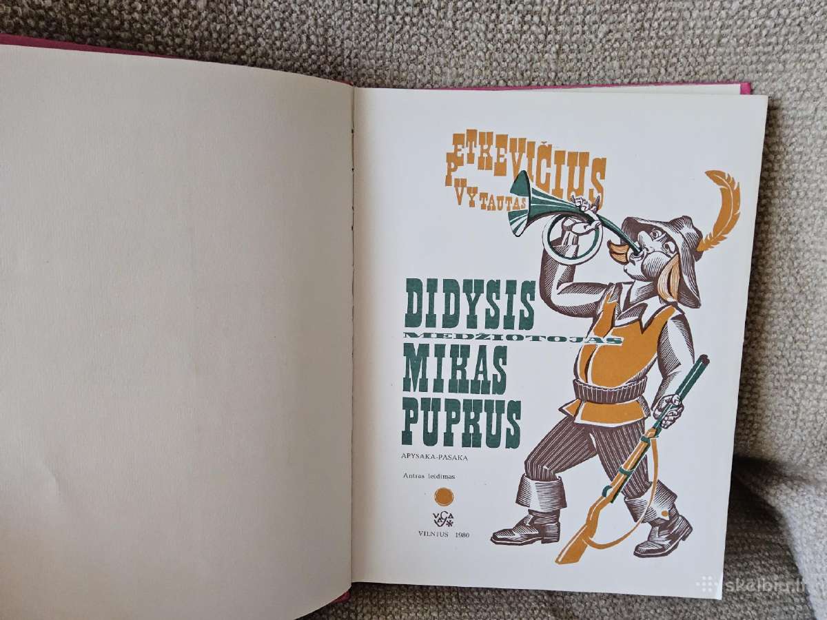V. Petkevičius "Didysis medžiotojas Mikas Pupkus" - nuotraukos Nr. 3