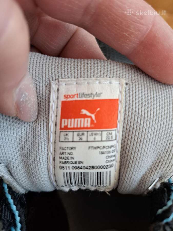 Parduodu Puma sportinius batelius. - nuotraukos Nr. 4