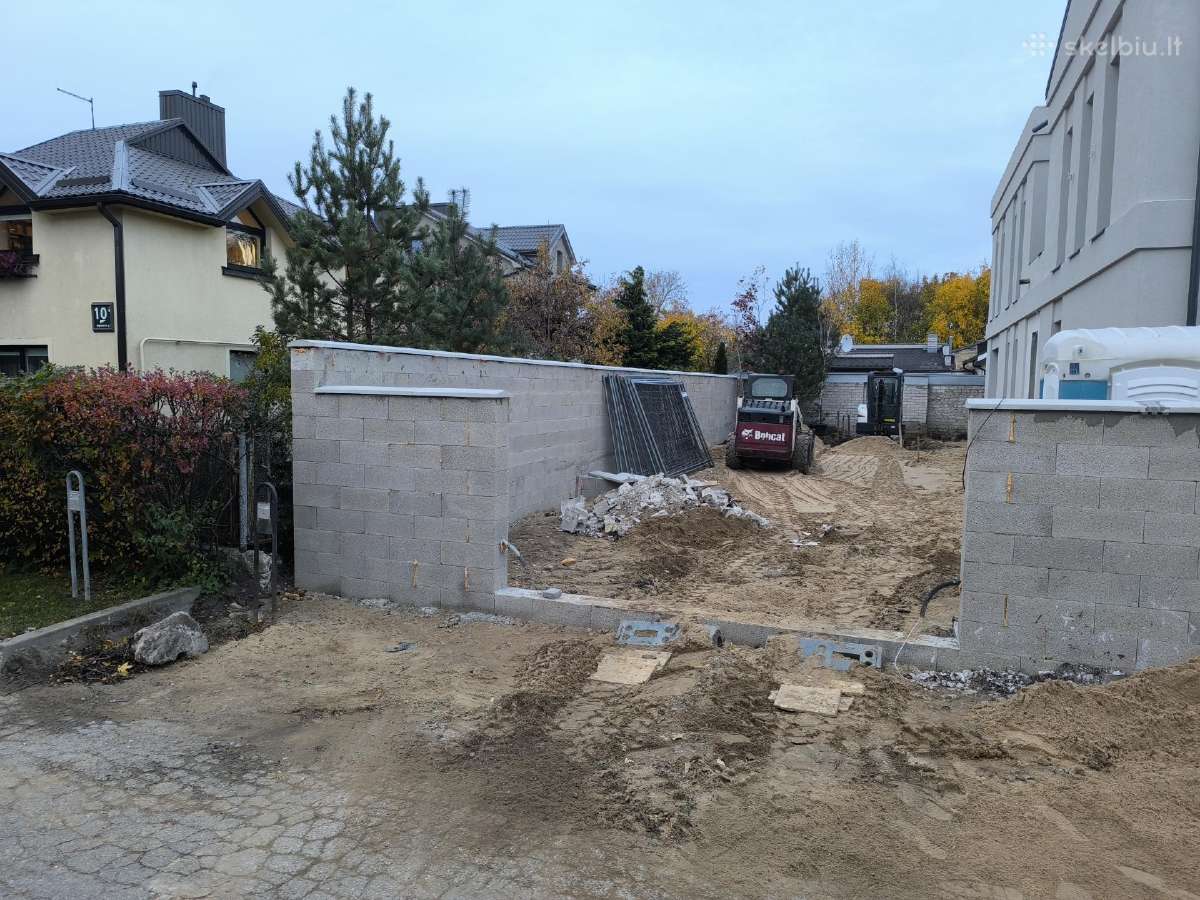 Pamatai mūras stogas - nuotraukos Nr. 19