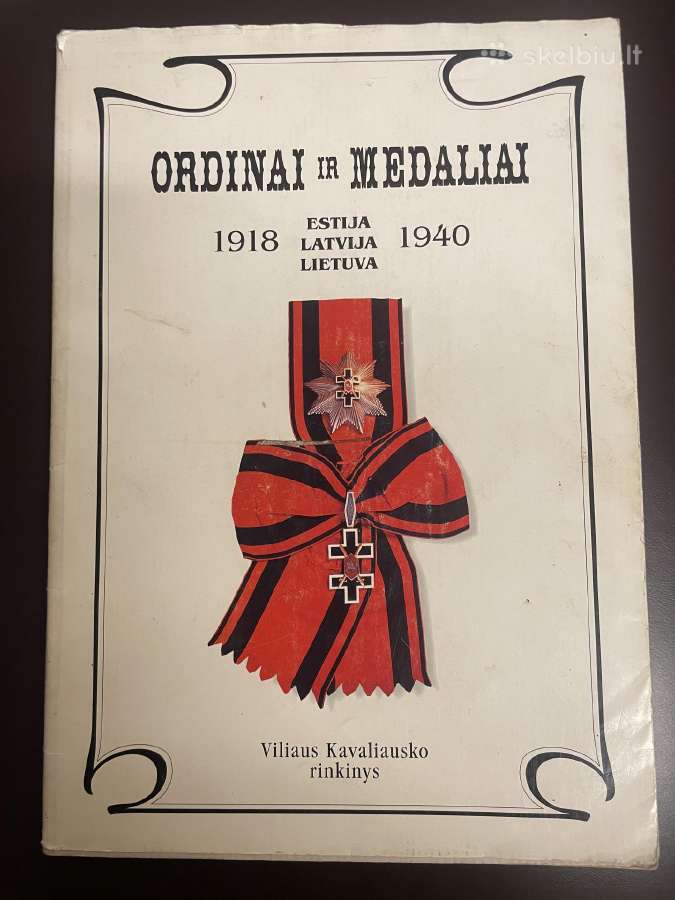 V.kavaliausko albumas bei apdovanojimų katalogas