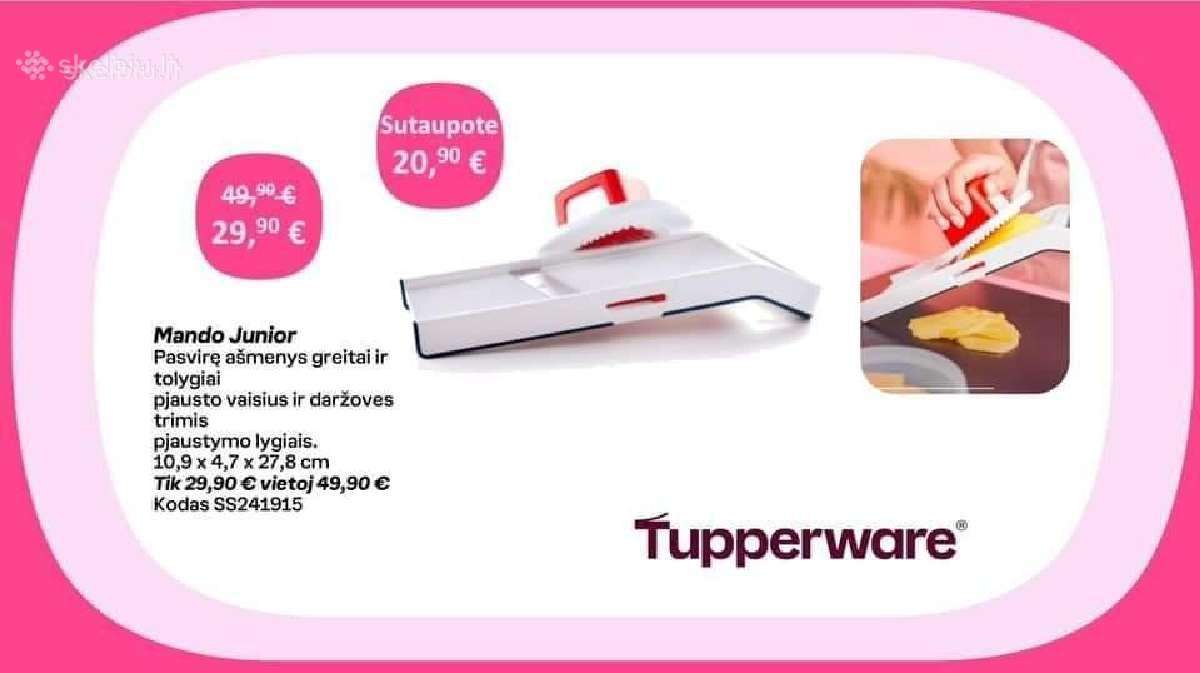 Tupperware Mando Junior pjaustyklė - nuotraukos Nr. 2