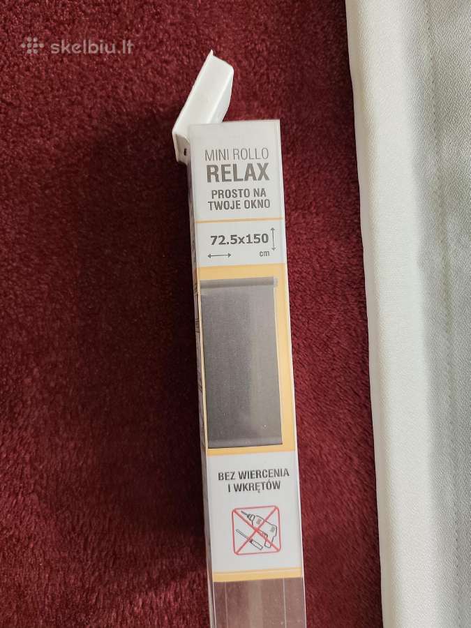 Ritininė užuolaida Gardinia Relax, 72,5 x 150 cm, - nuotraukos Nr. 3