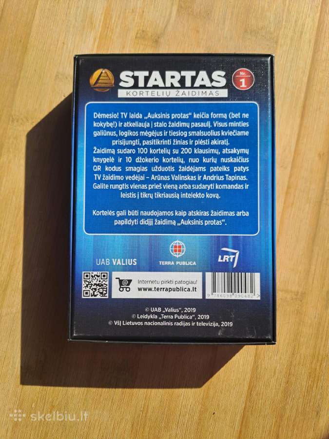Auksinis protas Startas žaidimo kortos - nuotraukos Nr. 2