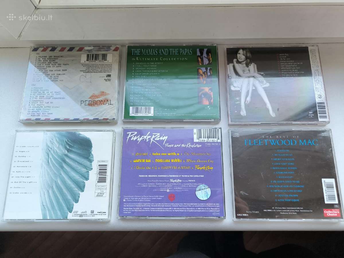 Keletas CD Fleetwood Mac, Prince, phil Collins, Di - nuotraukos Nr. 2