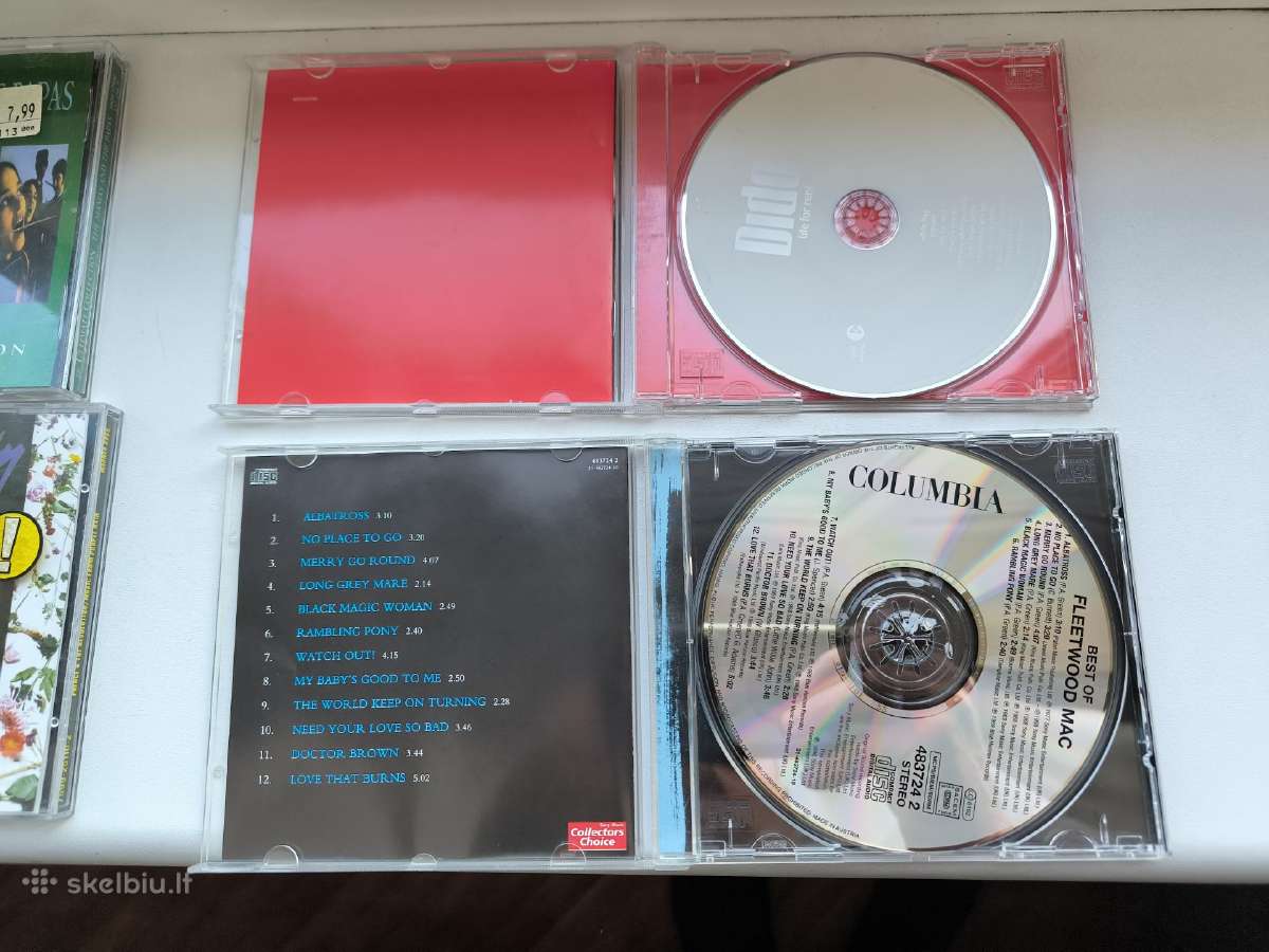 Keletas CD Fleetwood Mac, Prince, phil Collins, Di - nuotraukos Nr. 4