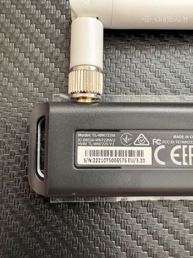 Adapteris Tp-link Tl-wn722n 150mbps - nuotraukos Nr. 5