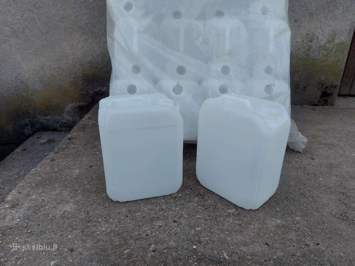 Plastikiniai bakeliai, talpa, tara, talpos 5l