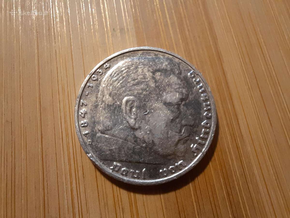 5 markės 1936 D - Vokietija