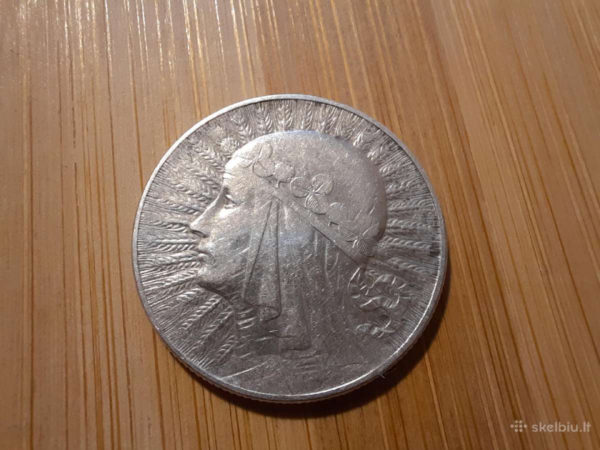 5 zlotai 1934 - Lenkija