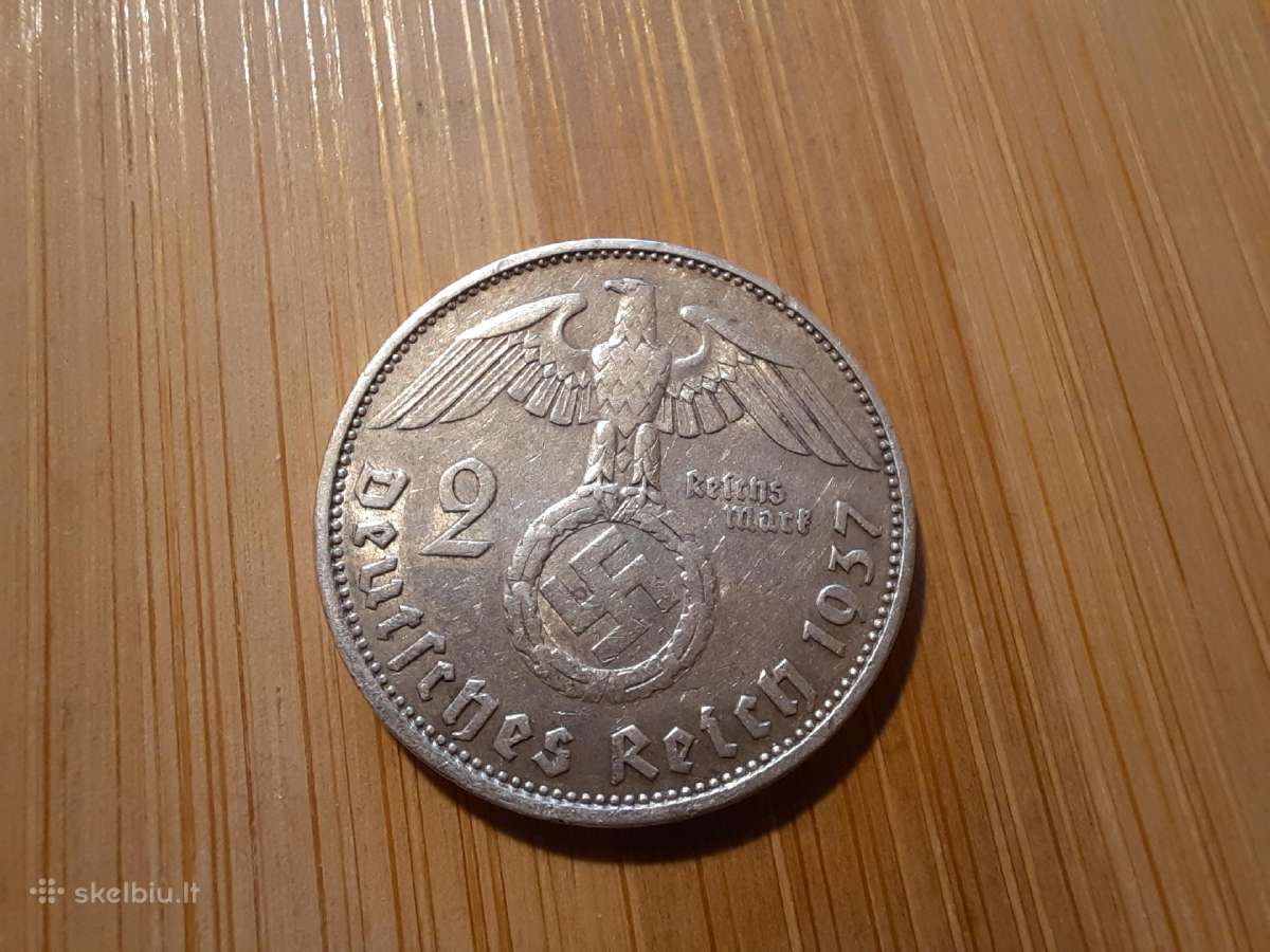 2 markės 1937 A - Vokietija - nuotraukos Nr. 2