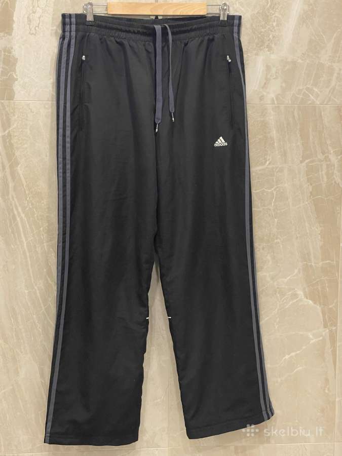 Adidas dėvėtos plačios sportinės kelnės - nuotraukos Nr. 2