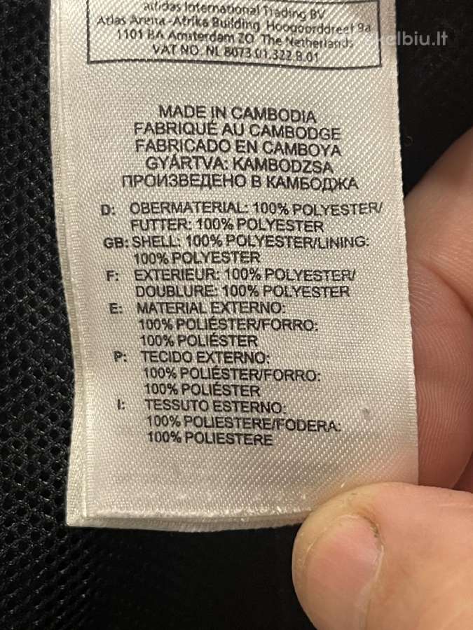Adidas dėvėtos plačios sportinės kelnės - nuotraukos Nr. 6