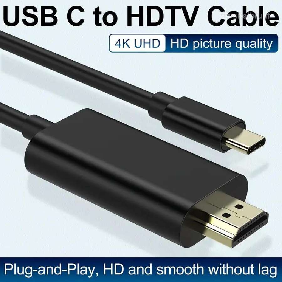 Usb-c į to Hdmi laidas 1.8 m. Mhl - nuotraukos Nr. 3
