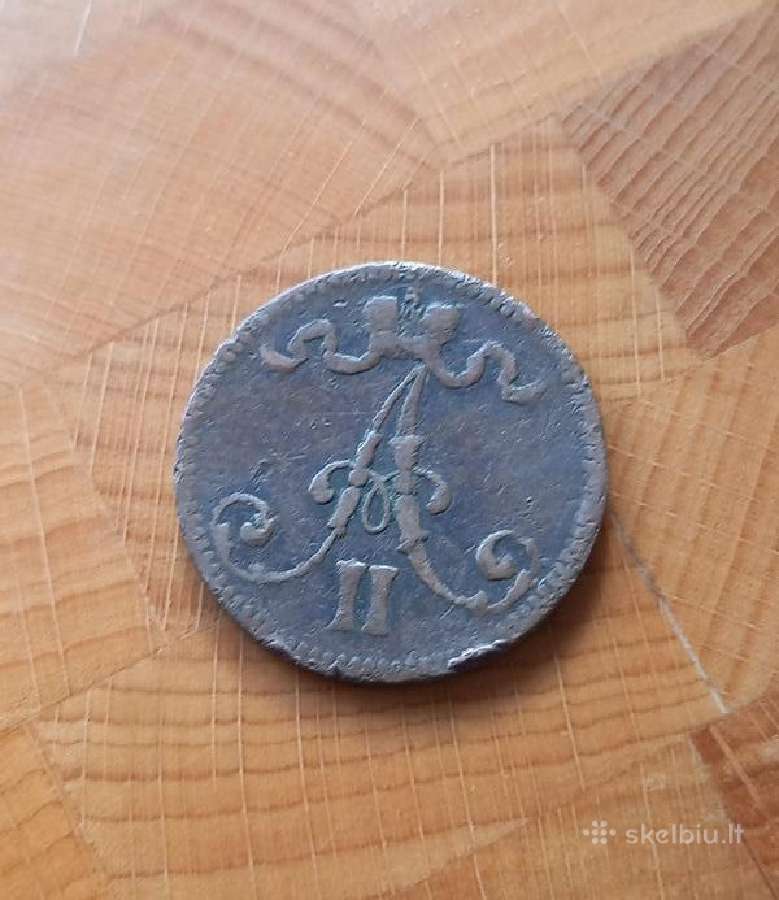 Suomija - Rusija 1866 5 peni - nuotraukos Nr. 2