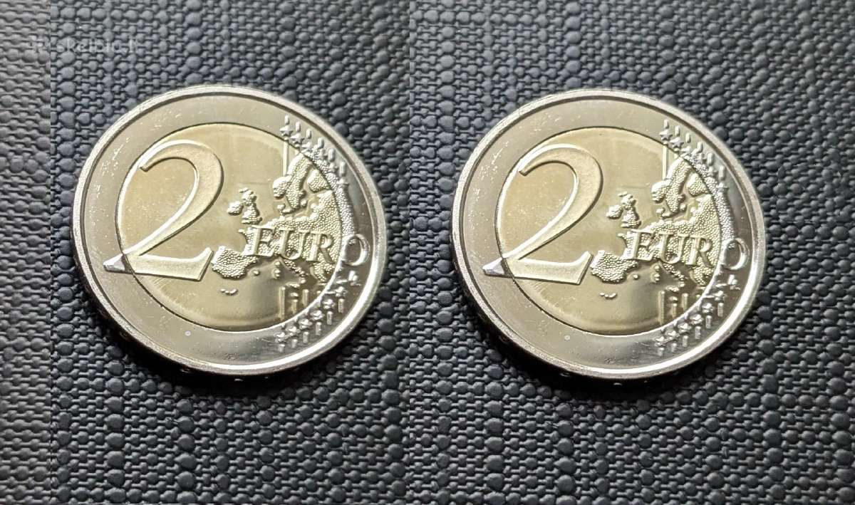 2 eurų monetos - nuotraukos Nr. 4