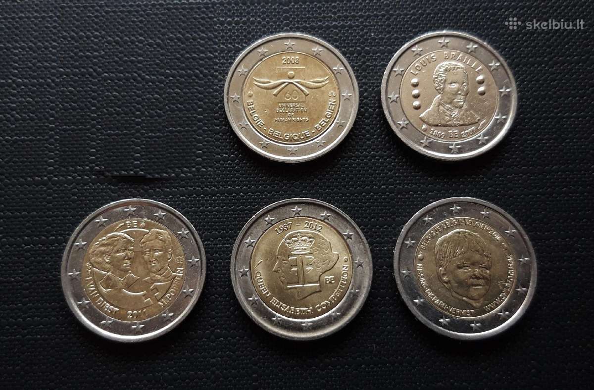 2 eurų monetos - nuotraukos Nr. 5