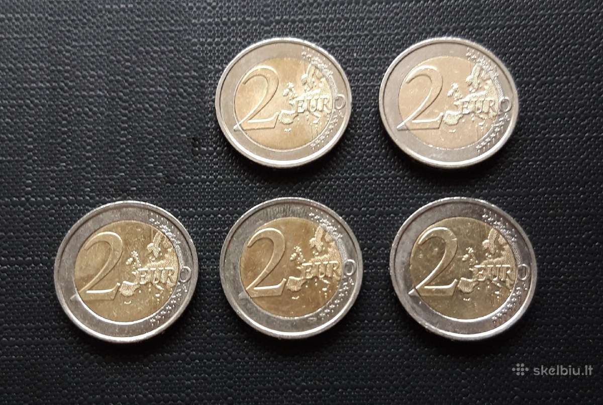 2 eurų monetos - nuotraukos Nr. 6