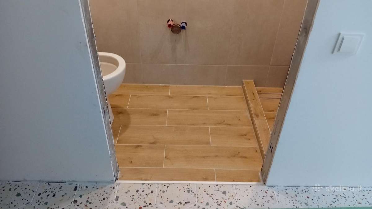 Vidaus apdailos darbai. - nuotraukos Nr. 31