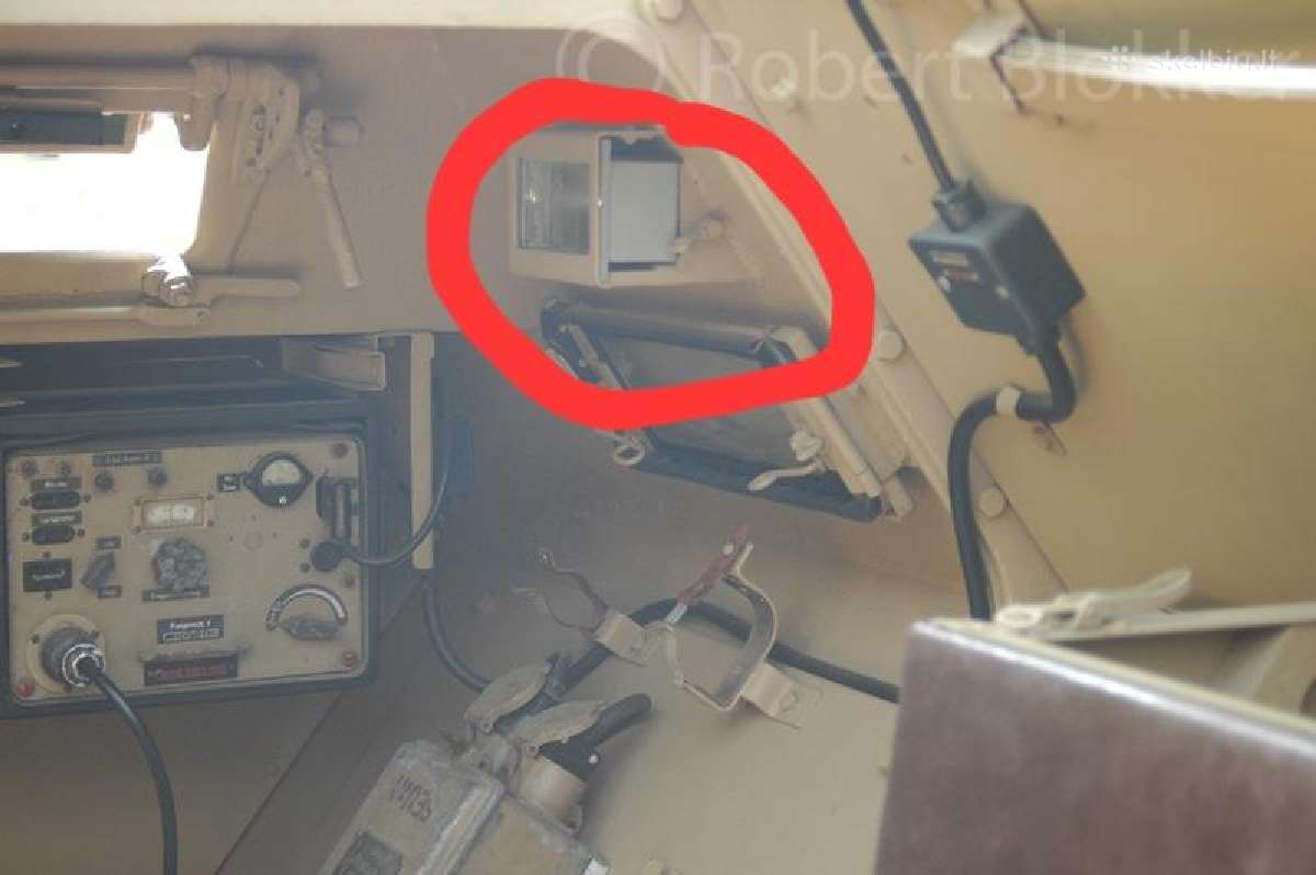Sd.kfz 250 arba kito vokiško šarvačio stiklas - nuotraukos Nr. 5