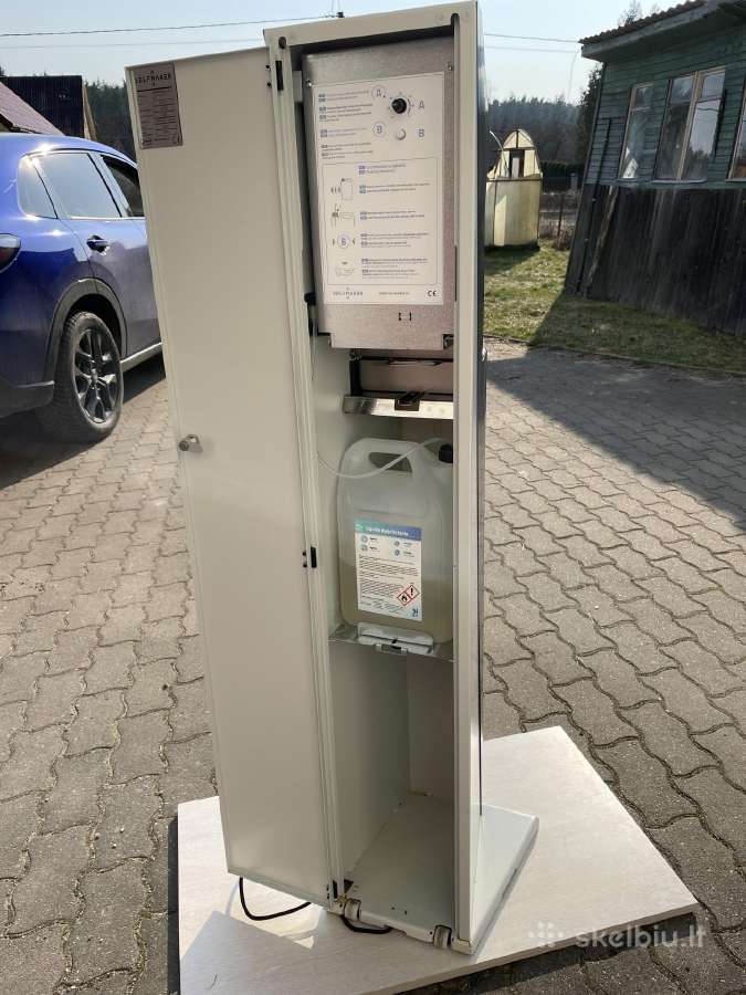 Rankų dezinfekavimo stotelė su automatiniu dozator - nuotraukos Nr. 3