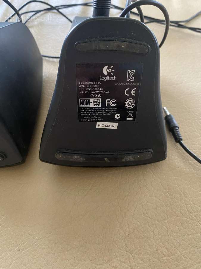 Logitech kolonėlės - nuotraukos Nr. 2