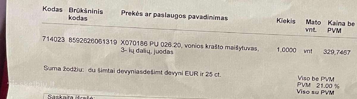 Įmontuojamas trijų dalių vonios krašto maišytuvas - nuotraukos Nr. 4