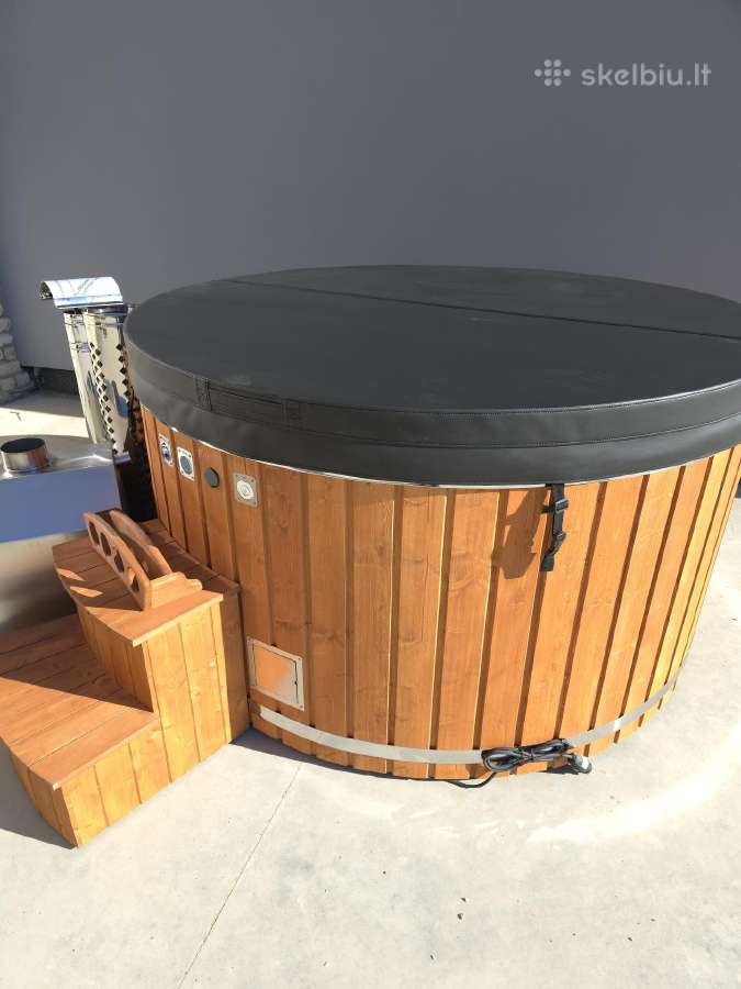Kubilas, apvalus kubilas, hottub, jacuzzi - nuotraukos Nr. 4