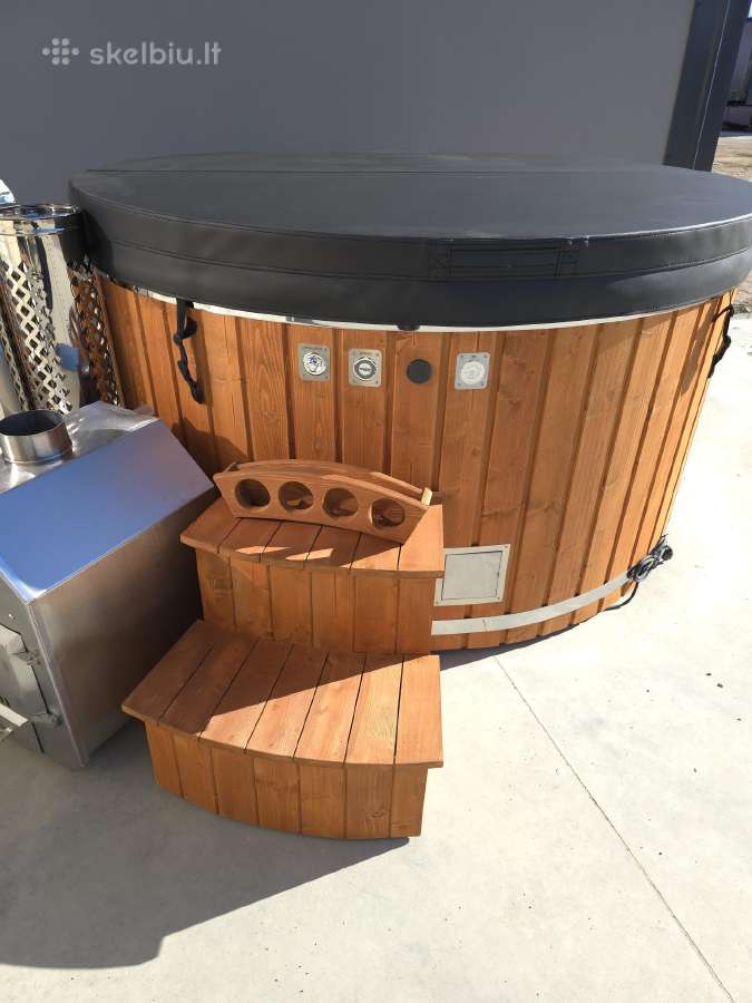 Kubilas, apvalus kubilas, hottub, jacuzzi - nuotraukos Nr. 6