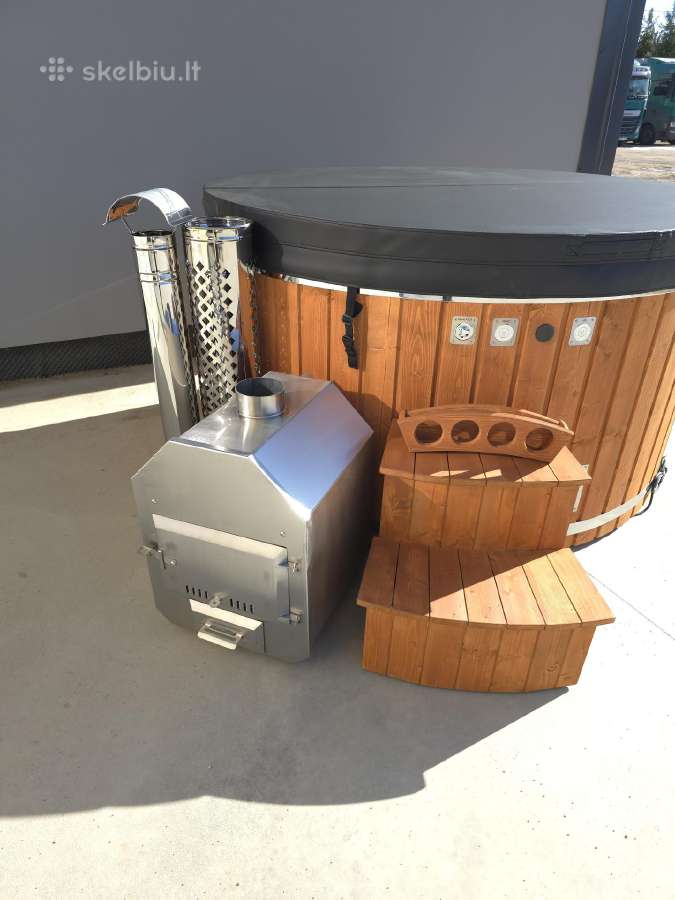 Kubilas, apvalus kubilas, hottub, jacuzzi - nuotraukos Nr. 7