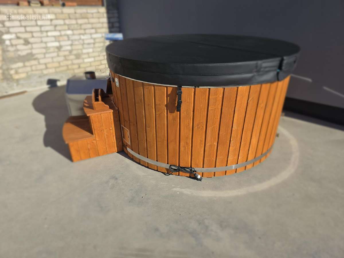 Kubilas, apvalus kubilas, hottub, jacuzzi - nuotraukos Nr. 8