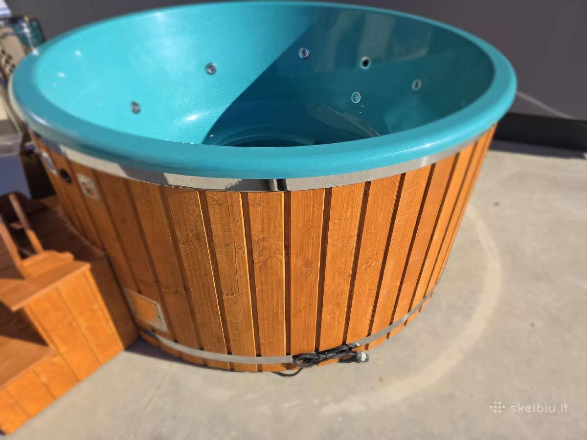 Kubilas, apvalus kubilas, hottub, jacuzzi - nuotraukos Nr. 14