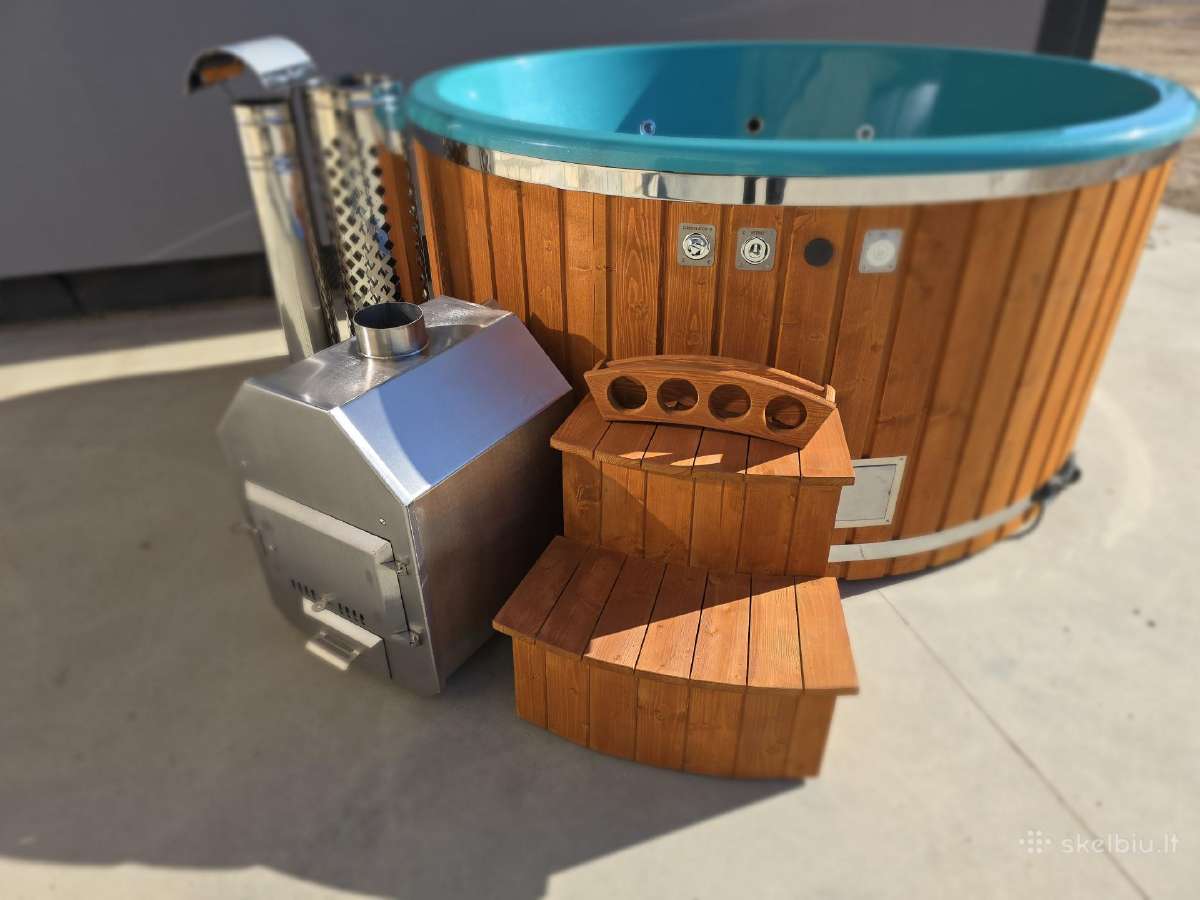 Kubilas, apvalus kubilas, hottub, jacuzzi - nuotraukos Nr. 17