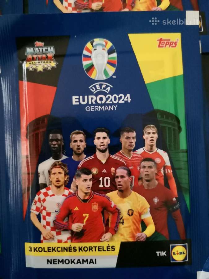 Uefa Euro 2024 (Lidl) kortelės - nuotraukos Nr. 3